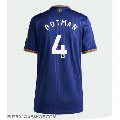 Dres Newcastle United Sven Botman #4 Tretina pre Ženy 2025-26 Krátky Rukáv Dres Newcastle United Sven Botman #4 Tretina pre Ženy 2025-26 Krátky Rukáv